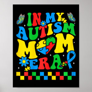 Póster Autismo Mamá Autismo Conciencia Sobre El Autismo E