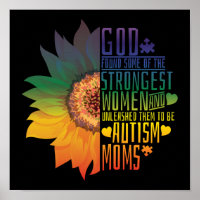 Autismo Mamá Madre Mamá Dios Las Mujeres Más Fuert