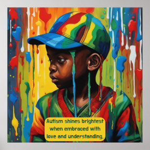Póster Autismo- Mantener o diseñar el propio