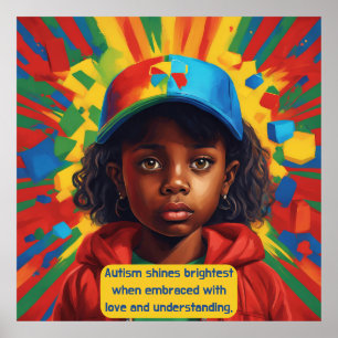 Póster Autismo- Mantener o diseñar el propio