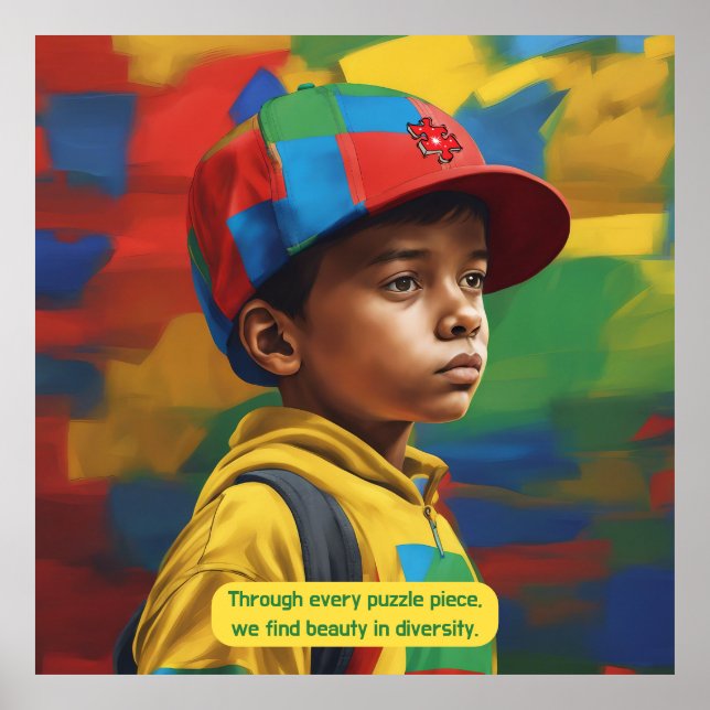 Póster Autismo - Poster (Frente)