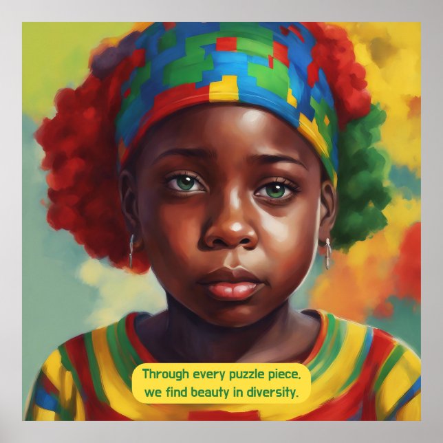 Póster Autismo - Poster (Frente)