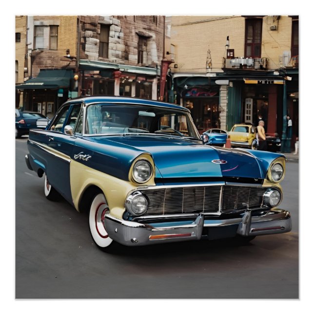 PÓSTER AUTO CAR (Anverso)