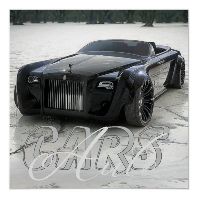 PÓSTER AUTO CARS (Anverso)