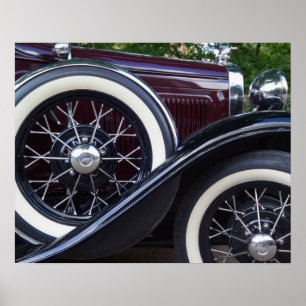 Póster Auto clásico de Ford A 1930