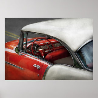 Póster Auto - Clásico de los 50
