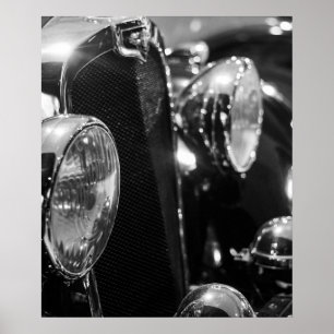 Póster Auto clásico de vintage