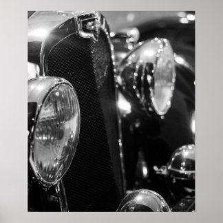 Póster Auto clásico de vintage
