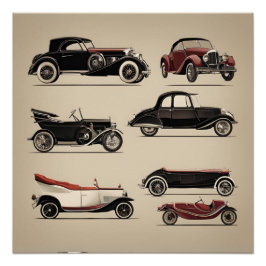 Póster Auto Desing CLASSIC