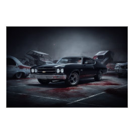 Poster Auto Noir 02