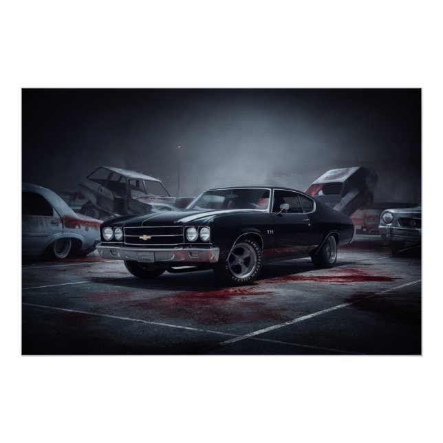 Poster Auto Noir 02 (Anverso)