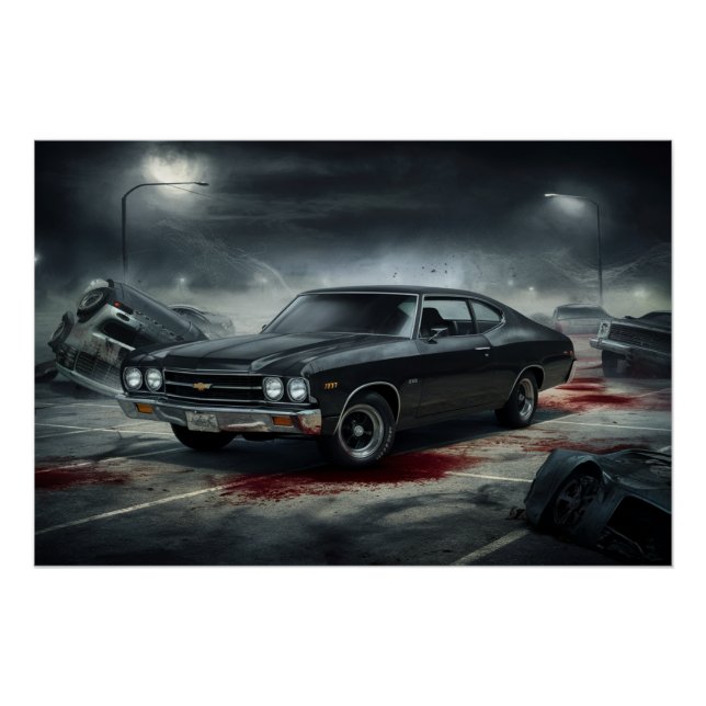 Poster Auto Noir 03 (Anverso)