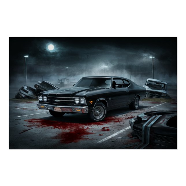 Poster Auto Noir 06 (Anverso)