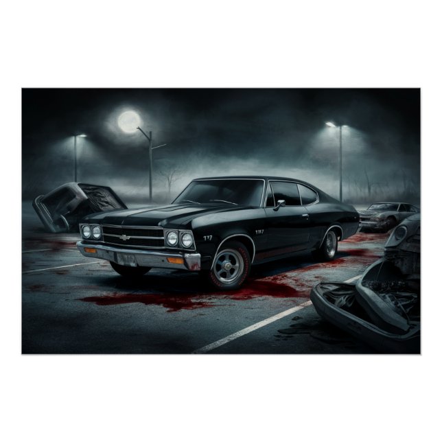 Poster Auto Noir 08 (Anverso)
