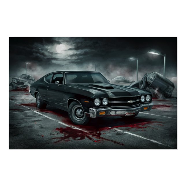 Poster Auto Noir 09 (Anverso)