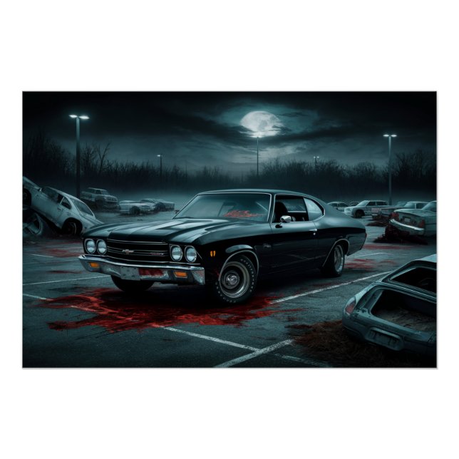 Poster Auto Noir 12 (Anverso)