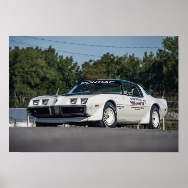 Póster Auto Pace Turbo Trans Am 1980 (Frente)