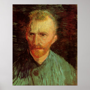 Póster Auto retrato de Vincent van Gogh, Bella Artes de l