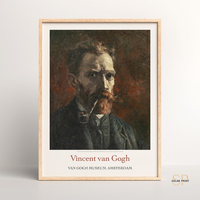 Póster Auto-retrato de Vincent van Gogh con pintura de tu (Subido por el creador)