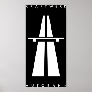 Póster Autobahn Kraftwerk Inspirado