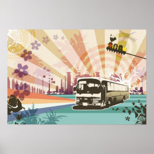 Póster Autobús