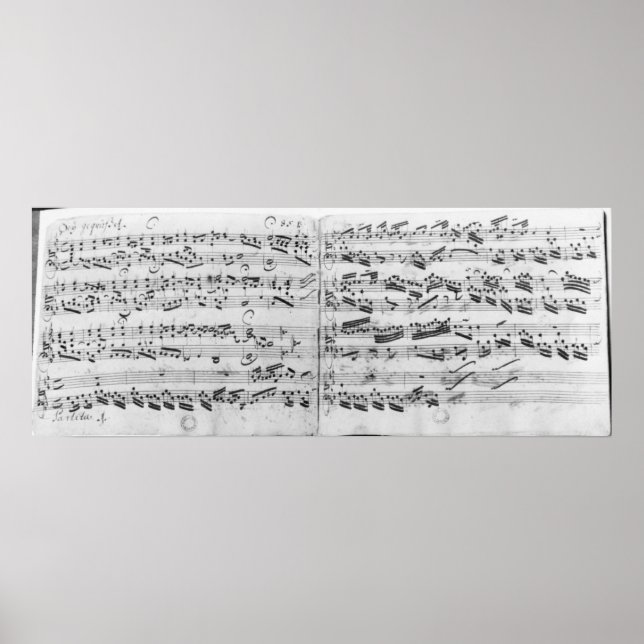 Póster Autografo de la partita 'Sei gegruesset (Frente)