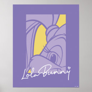 Póster Autografo de retrato de Lola