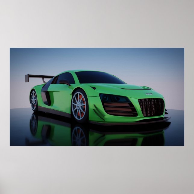 Póster Automobile (Frente)