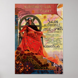 Póster Automobile Club de Francia