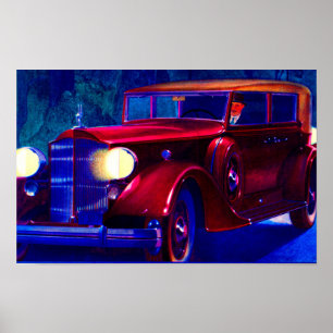 Póster Automóvil de Packard 1934