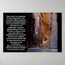 Póster Autoperdón Inspirador