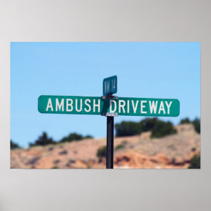 Póster Autopista Ambush en Nuevo México