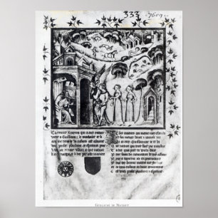 Póster autor que recibe Amor que trae Sweet Thoughts,
