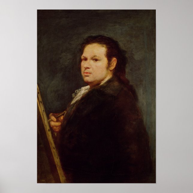 Póster Autoretrato, 1783 (Frente)