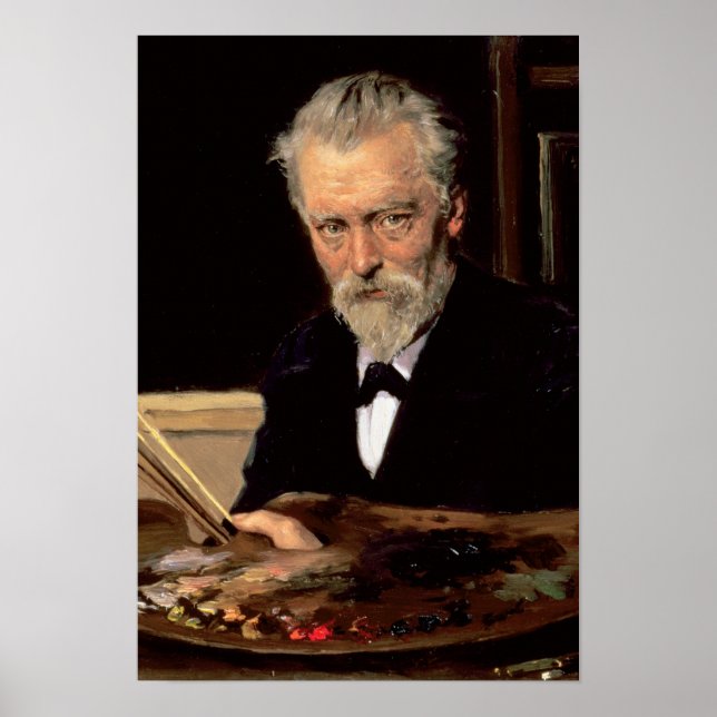 Póster Autoretrato, 1905 (Frente)