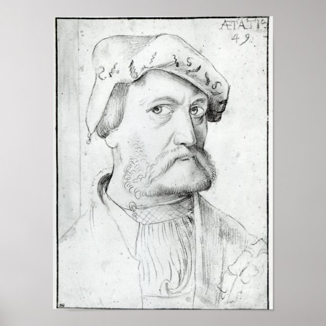 Póster Autoretrato 4 (Frente)