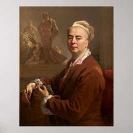 Póster Autoretrato - Bella Artes de Nicolas de Largillier