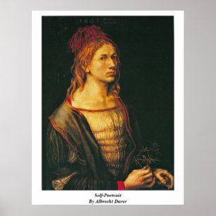 Póster Autoretrato De Albrecht Durer