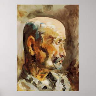 Póster Autoretrato de artista