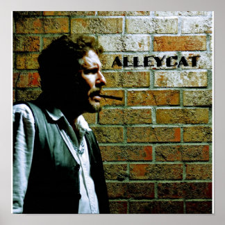 Póster Autoretrato de Bruce AlleyCat