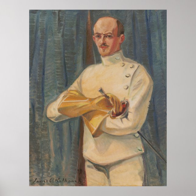 Póster Autoretrato de Kulhanek (1937) (Frente)