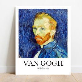 Póster Autoretrato de Vincent Van Gogh