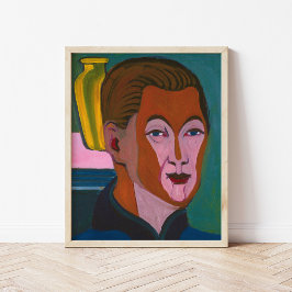 Póster Autoretrato | Ernst Ludwig Kirchner