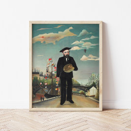 Póster Autoretrato | Henri Rousseau