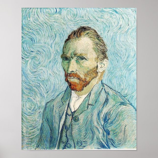 Póster Autoretrato Van Gogh - Orsay (Frente)