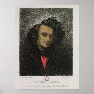 Póster Autoretrato, vestido para 'Hernani'