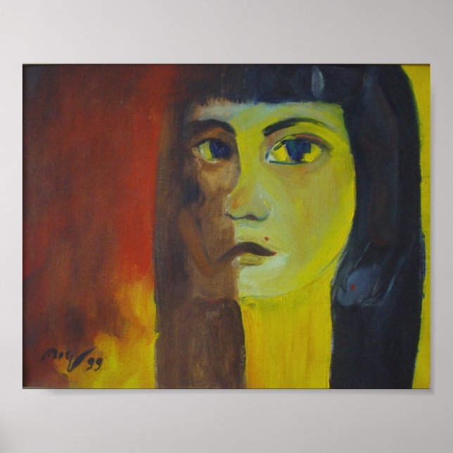 Póster autoropretrato (Frente)