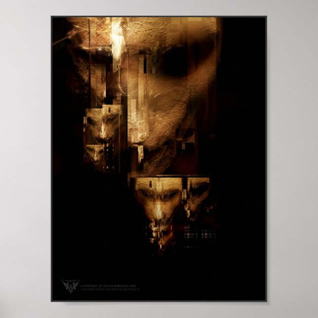 Póster autorretrato (Frente)