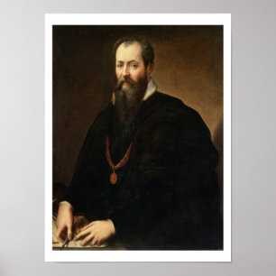 Póster Autorretrato, 1566-68 (aceite en lona)
