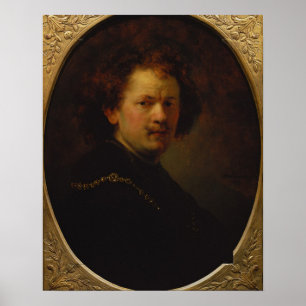 Póster Autorretrato, 1633